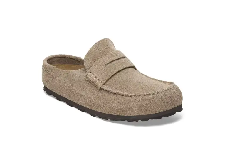 Birkenstock Naples 2.0 Suede Leather Narrow Women's - Browns Shoe